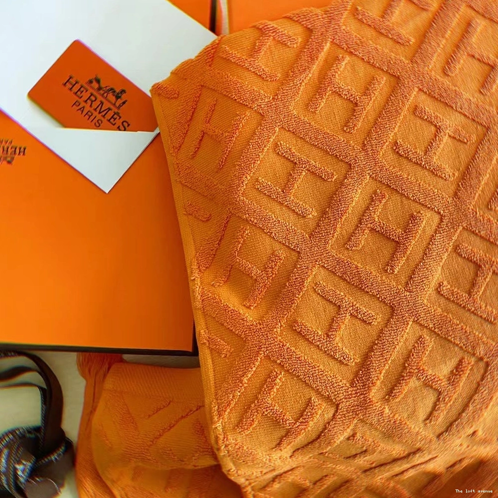 CUSTOM BEACH TOWEL HERMES 0804